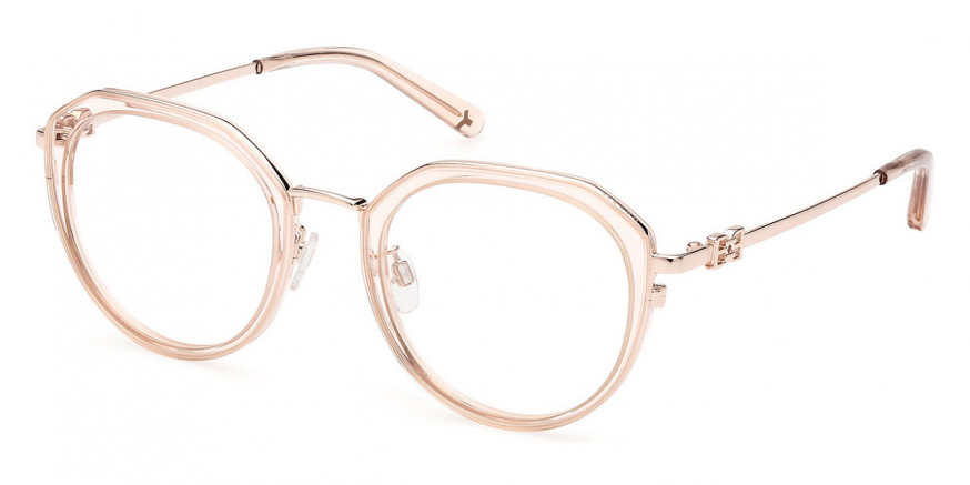 Bally™ BY5067-H 072 51 - Shiny Rose Gold/Transparent Peach