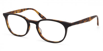 Barton Perreira™ James 52 - Matte Black Amber Tortoise
