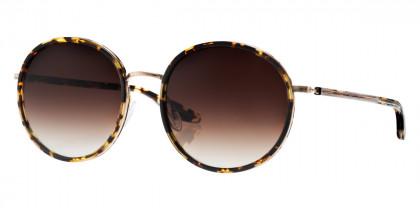 Barton Perreira™ Amorfati 57 - Heroine Chic / Clear Heroine Chic / Gold / Smokey Topaz (AR)
