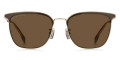 Matte Gold Rubber / Brown