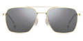 Matte Gold / Silver Mirrored