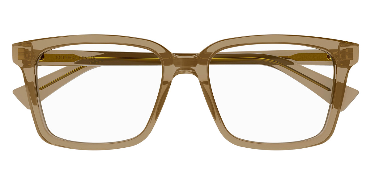 BOTTEGA VENETA スクエアフレムメカネ BV1280O 001 Bottega Veneta BV1280O Rectangle Glasses | Fashion Eyewear US