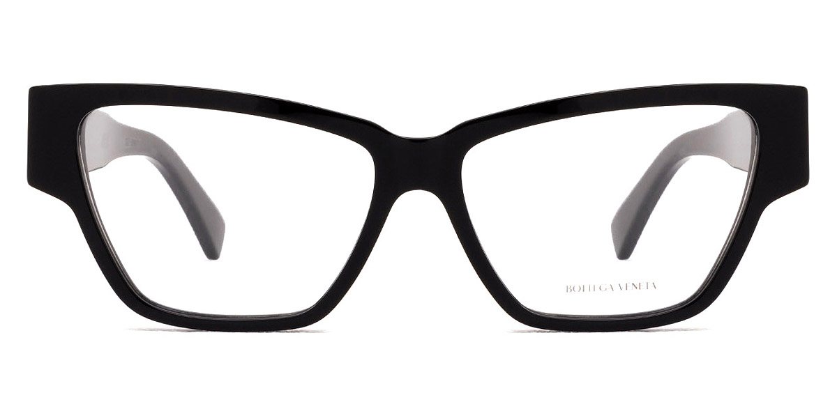 メガネ BOTTEGA VENETA Woman Optical frames Black BV1288O 001 Bottega Veneta™ BV1288O 001 55 Black Eyeglasses
