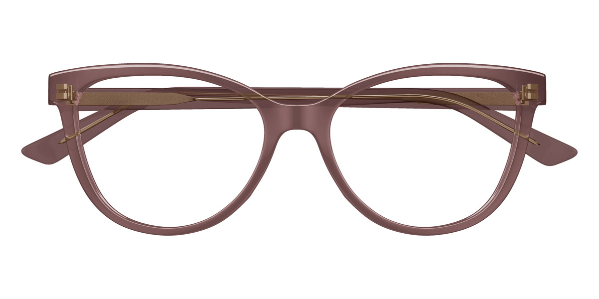 メガネ BOTTEGA VENETA Woman Optical frames Brown BV1313O 007 Bottega Veneta™ BV1313O Cat-Eye Eyeglasses | EyeOns.com