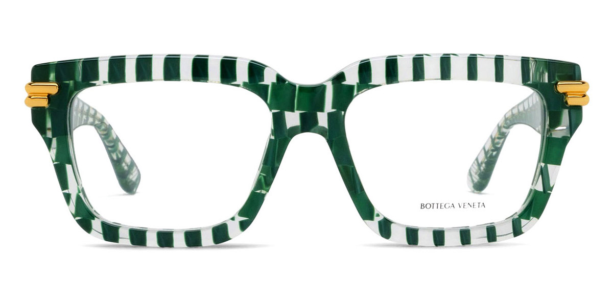 BOTTEGA VENETA スクエアフレムメカネ BV1324O 004 Bottega Veneta™ BV1324O Square Eyeglasses | EyeOns.com