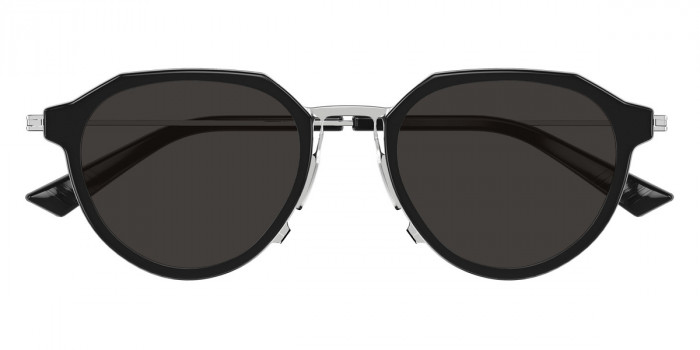 Bottega Veneta™ Ultrathin BV1331S 001 50 - Black/Silver