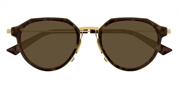 Bottega Veneta™ Ultrathin BV1331S 002 50 - Havana/Gold