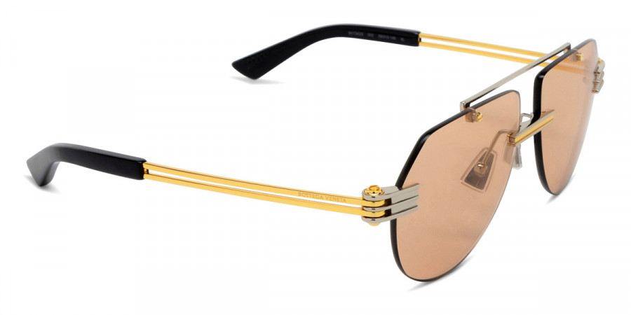 Color: Silver/Gold (002) - Bottega Veneta BV1342S00259