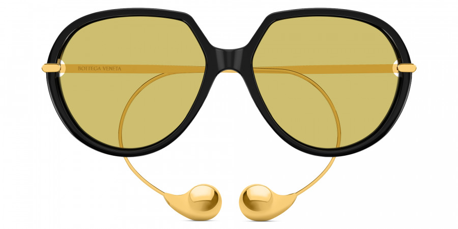 Bottega Veneta™ BV1436S 001 60 - Black/Gold