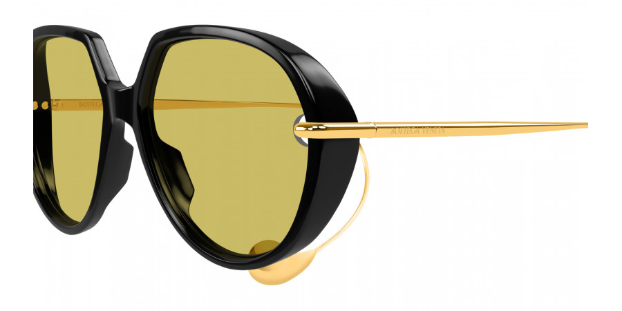 Color: Black/Gold (001) - Bottega Veneta BV1436S00160