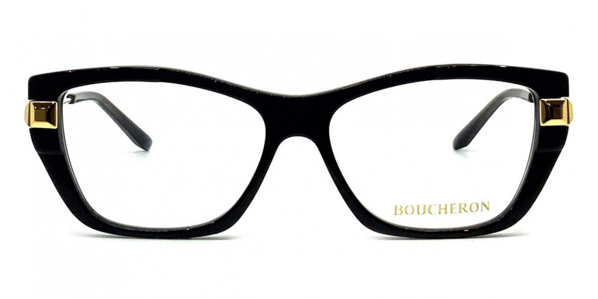 Boucheron™ BC0108O 001 54 - Black/Gold