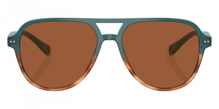 Brooks Brothers™ BB5053U 617073 58 - Trekking Green Brown Horn