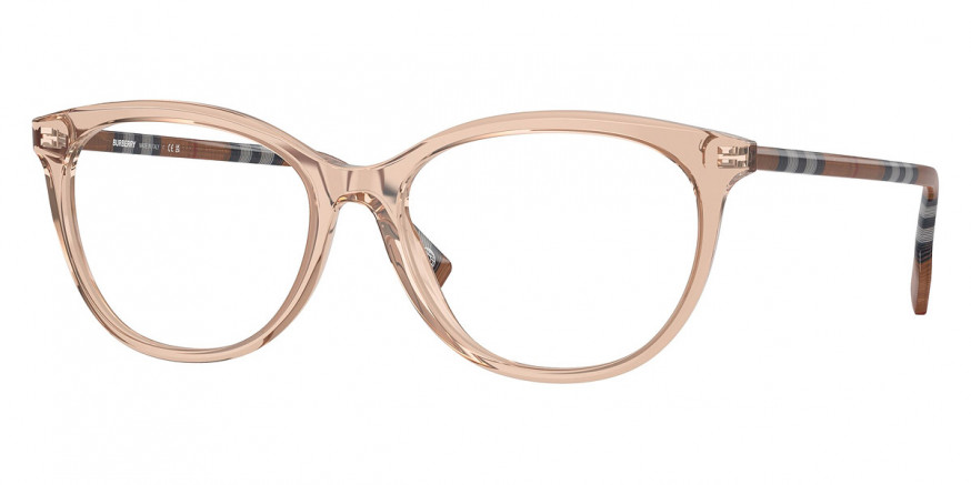 Burberry™ BE2389F 4088 52 - Peach/Check Brown