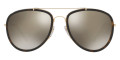 Brushed Gold / Matte Dark Havana / Light Brown Mirrored Dark Gold