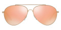 Gold / Brown Mirrored Rose Gold