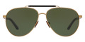 Matte Light Gold / Green