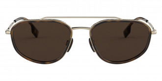 Color: Light Gold/Dark Havana (110973) - Burberry BE310611097356
