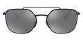Matte Black / Light Gray Mirrored Black