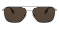 Silver / Brown