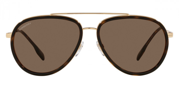 BURBERRY イレキュラフレムサンクラス BE3153D 131687 Burberry™ BE3153D Irregular Sunglasses | EyeOns.com