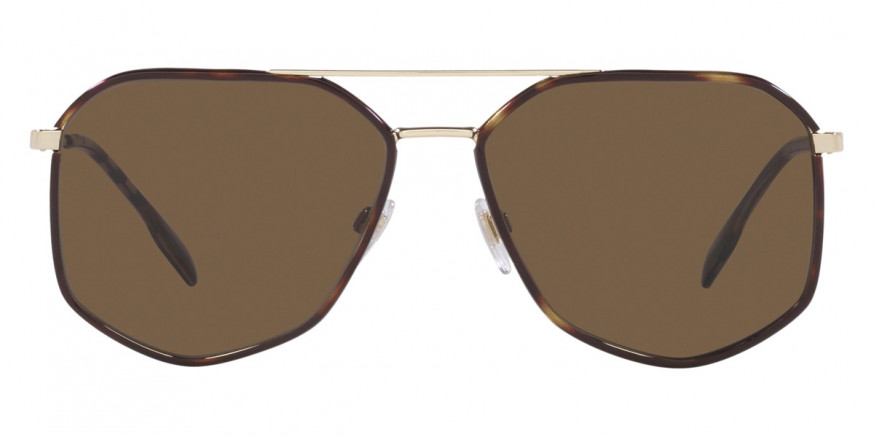 Burberry™ Ozwald BE3139 110973 58 - Light Gold/Dark Havana