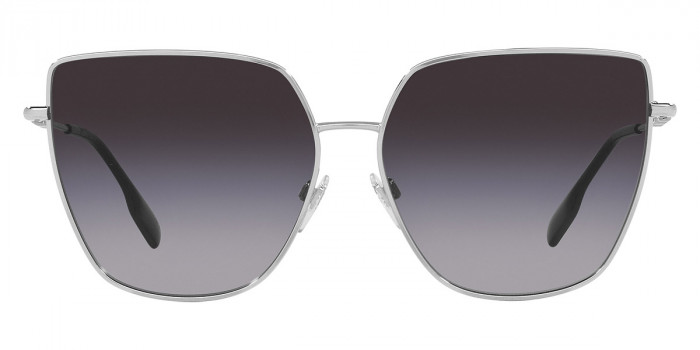 Burberry™ Alexis BE3143 10058D 61 Silver Sunglasses