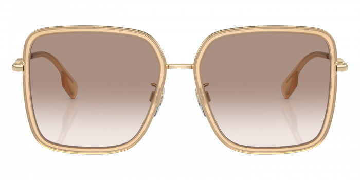 Burberry™ Dionne BE3145D 1109G9 58 Ivory/Light Gold Sunglasses