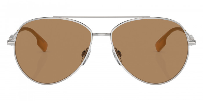 BURBERRY アヒエタサンクラス BE3149 131687 Burberry™ BE3149 Aviator Sunglasses | EyeOns.com