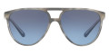 Striped Gray / Blue Gradient