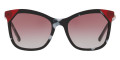 Black / Tortoise White / Red / Gray Gradient Violet