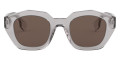 Transparent Gray / Brown