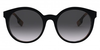 Color: Top Black on Vintage Check (38068G) - Burberry BE4296F38068G53