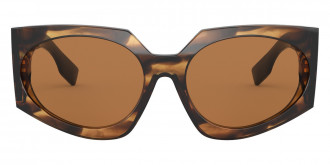 Color: Striped Brown (384373) - Burberry BE430638437360