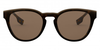 Color: Top Transparent Gray on Dark Havana (385173) - Burberry BE4310F38517354