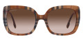 Check Brown / Gradient Brown