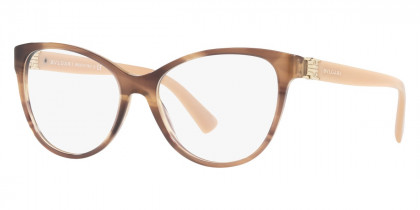 Color: Striped Brown (5240) - Bvlgari BV4151524054