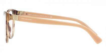 Color: Striped Brown (5240) - Bvlgari BV4151524054