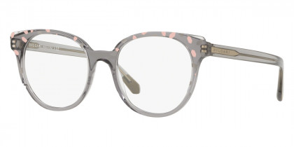 Color: Gray/Rose Gold on Gray Transparent (5460) - Bvlgari BV4164546051