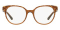 Gold / Beige on Transparent Brown