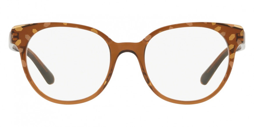 Color: Gold/Beige on Transparent Brown (5461) - Bvlgari BV4164546151