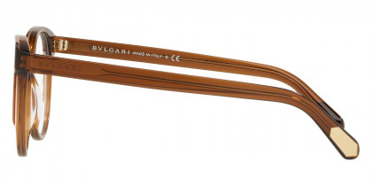 Color: Gold/Beige on Transparent Brown (5461) - Bvlgari BV4164546151