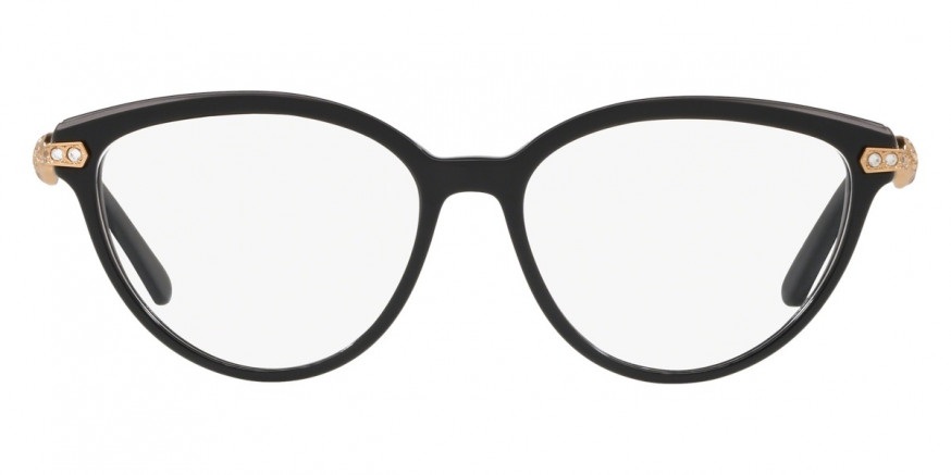 Color: Top Transparent Grey on Black (5464) - Bvlgari BV4171B546452