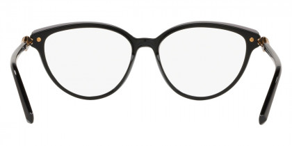Color: Top Transparent Grey on Black (5464) - Bvlgari BV4171B546452