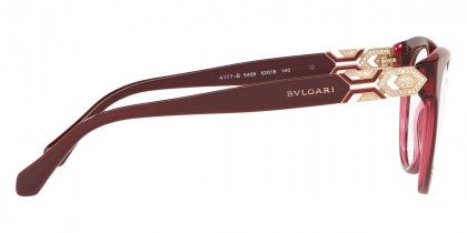 Color: Top Bordeaux on Transparent Red (5469) - Bvlgari BV4177B546952