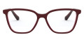 Bordeaux on Transparent Red