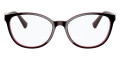 Bordeaux on Transparent Red
