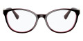 Bordeaux on Transparent Red
