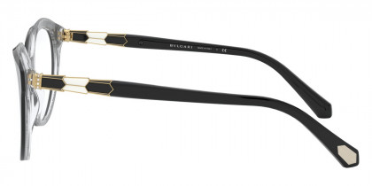 Color: Top Black on Grey (5381) - Bvlgari BV4187B538152
