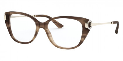 Color: Striped Brown (5240) - Bvlgari BV4189B524052