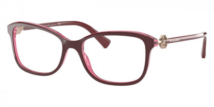 Color: Bordeaux on Transparent Red (5469) - Bvlgari BV4191BF546955